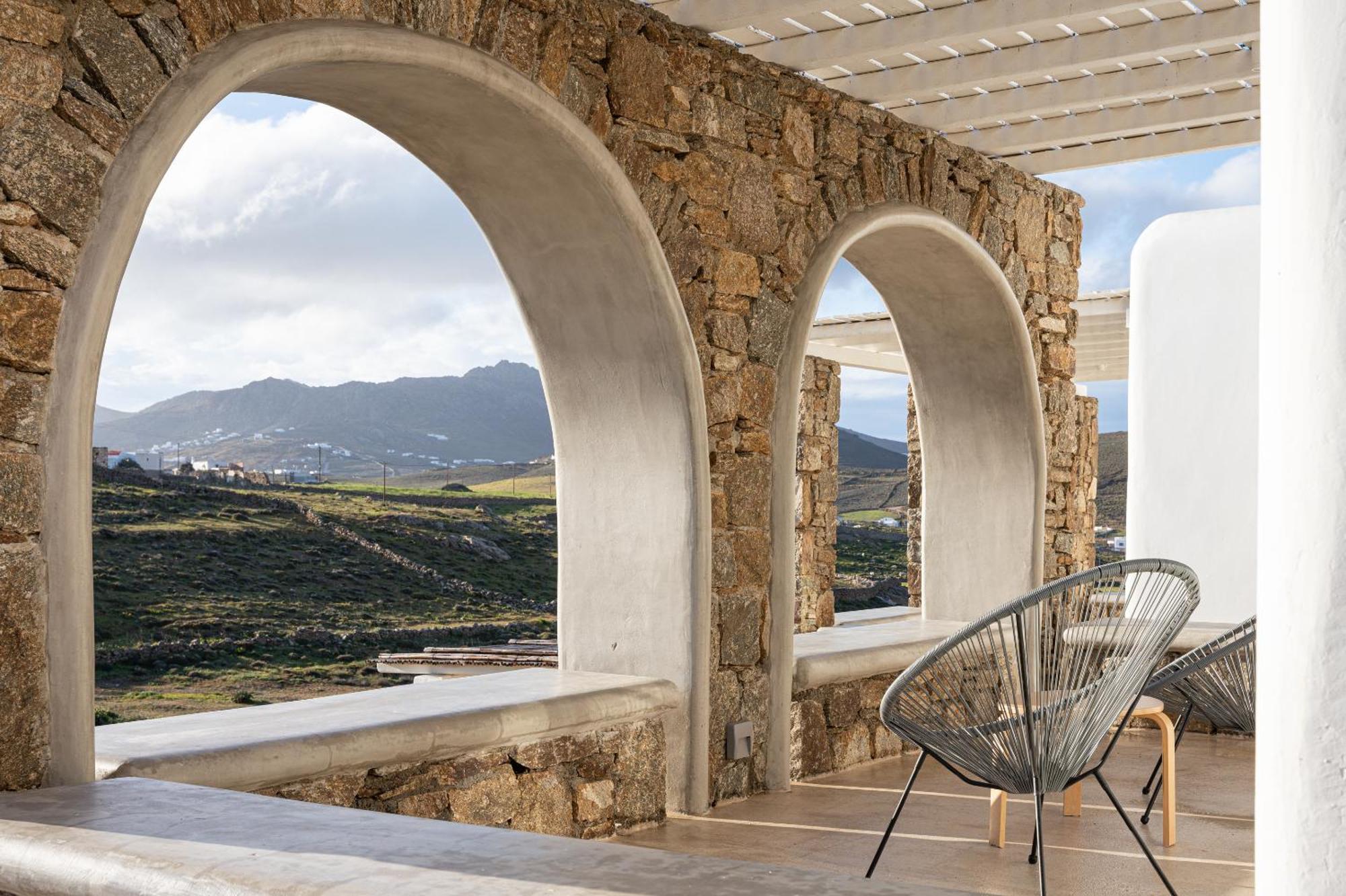 Koumi Homes Mykonos Ftelia  Exterior foto