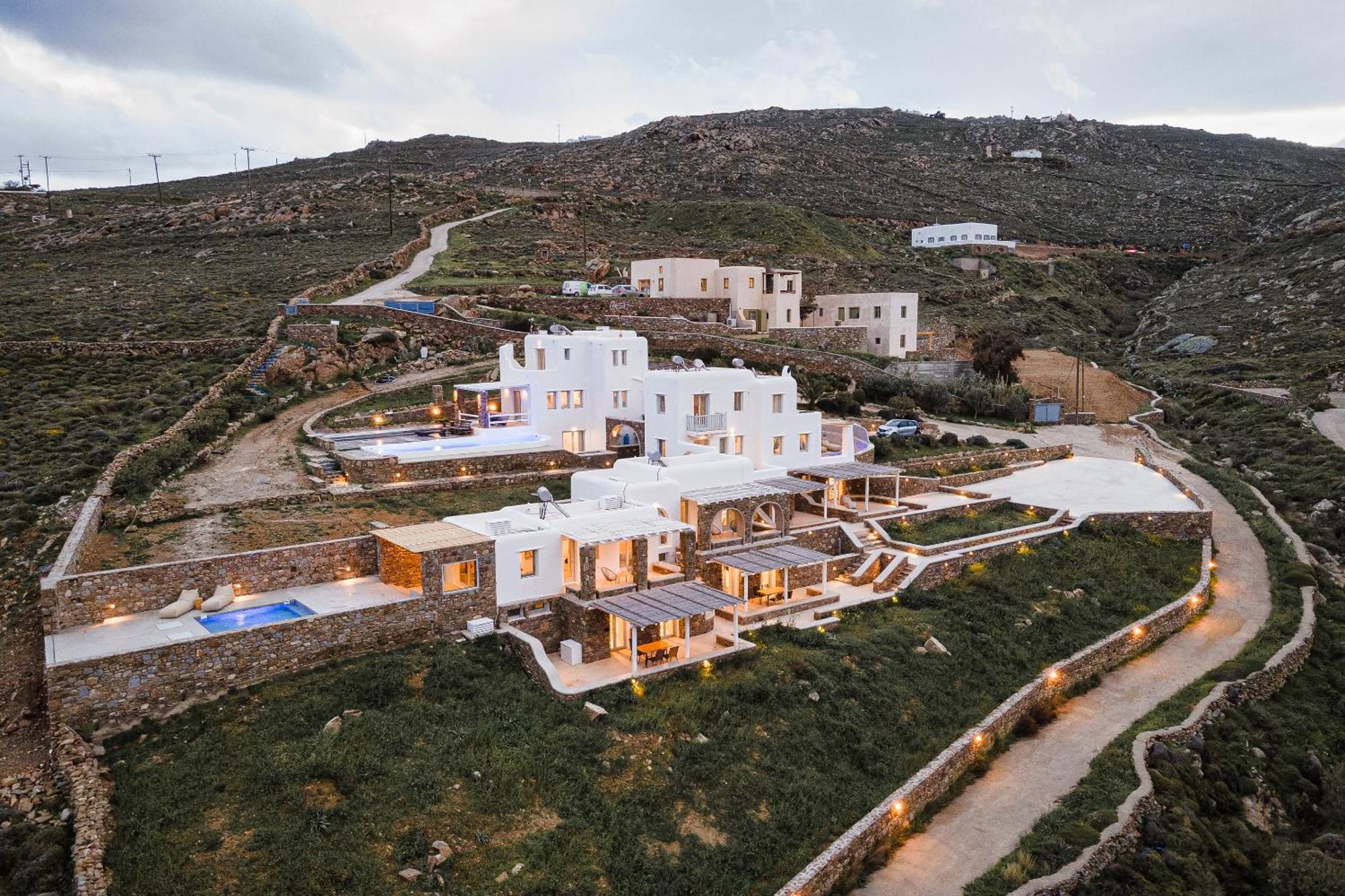 Koumi Homes Mykonos Ftelia  Exterior foto